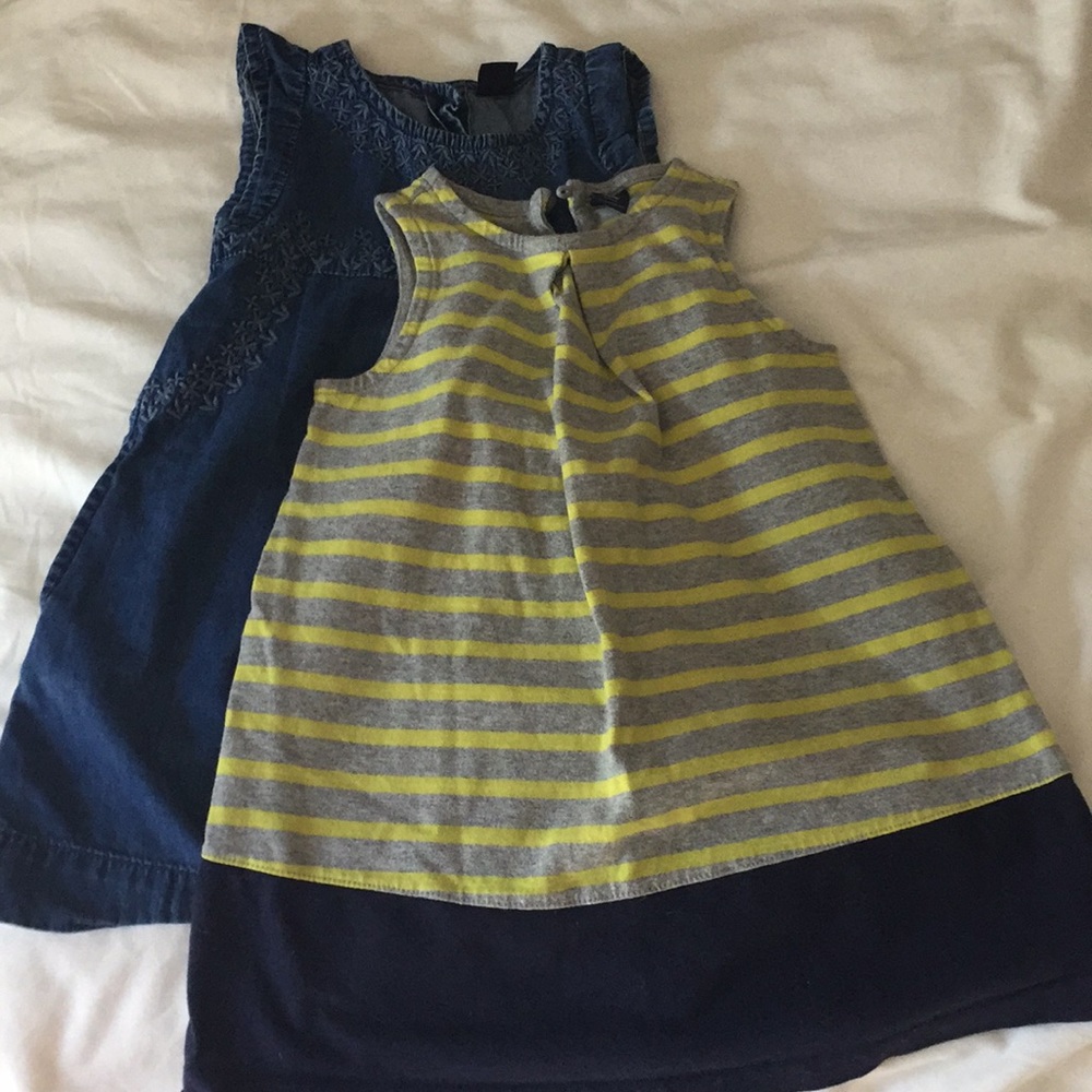 Two GAP toddler Dresses